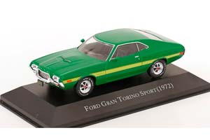 FORD GRAN TORINO SPORT 1972 GREEN/YELLOW