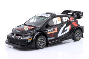 TOYOTA YARIS GR NO.69, WINNER KENYA 2024 ROVANPERA/HALTTUNEN
