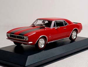 CHEVROLET CAMARO - 1967 RED 1:43 MINICHAMPS