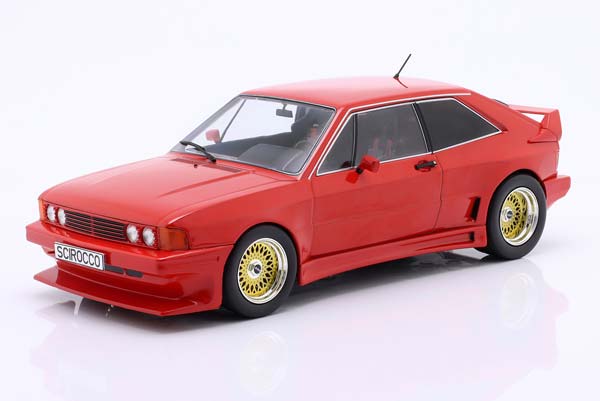 VW VOLKSWAGEN SCIROCCO RIEGER GTO RED SCALE 1:18