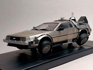 DELOREAN DMC 12 TIME MACHINE PART 2 1:18