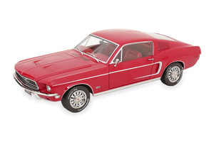 FORD MUSTANG GT FASTBACK 1968 RED