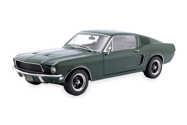 FORD MUSTANG GT FASTBACK "BULLITT" 1968 DARK GREEN / ФОРД МУСТАНГ ИЗ ФИЛЬМА "БУЛЛИТ"