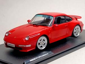 PORSCHE 911 (993) CARRERA 4S RED 1:18 SOLIDO