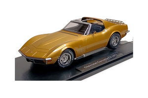CHEVROLET CORVETTE C3 1972 GOLD 1:18 KK SCALE
