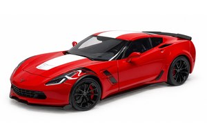 CHEVROLET CORVETTE C7 2017 RED AUTOART 1:18