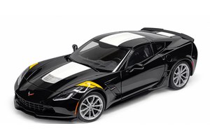 CHEVROLET CORVETTE C7 2017 BLACK AUTOART 1:18
