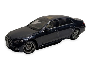 MERCEDES S-CLASS AMG LINE 2021 BLUE 1:18 NOREV