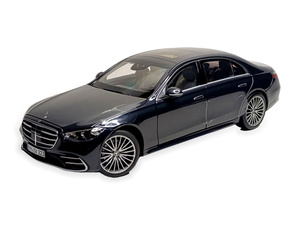 MERCEDES S-CLASS AMG LINE (W223) BLUE 1:18 NOREV