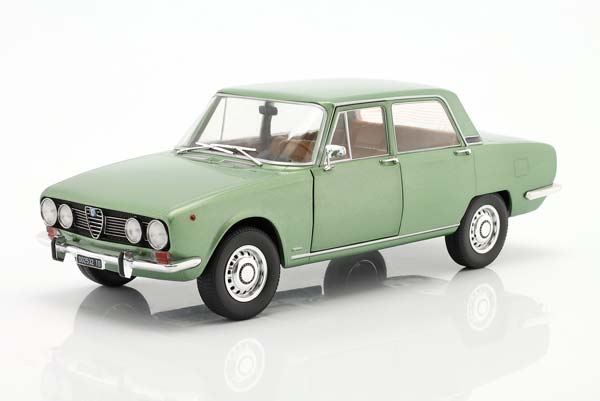 ALFA ROMEO 1750 BERLINA 2 SERIES 1969 LIGHT GREEN METALLIC