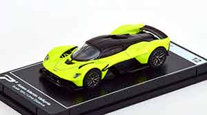 ASTON MARTIN VALKYRIE 2021 YELLOW METALLIC/BLACK (ДЛИНА МОДЕЛИ 6-10 СМ)