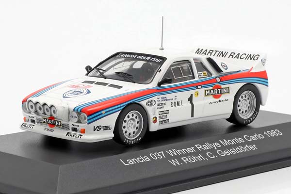 LANCIA 037 WINNER RALLY MONTE CARLO 1983 MARTINI