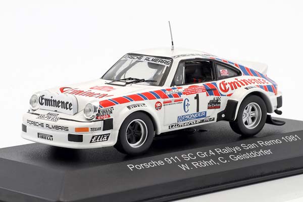 PORSCHE 911 SC GR.4 NO 1 RALLY SAN REMO 1981