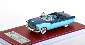 FORD FAIRLANE SUNLINER CONVERTIBLE 1955 TURQUOISE TURQUOISE-METALLIC