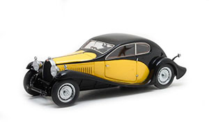 BUGATTI TYPE 46 SUPERPROFILE COUPE 1930 YELLOW/BLACK