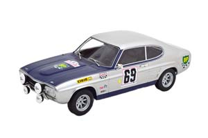 FORD CAPRI MK1 2600 GT #69 TOUR DE CORSE PIOT/TODT 1969
