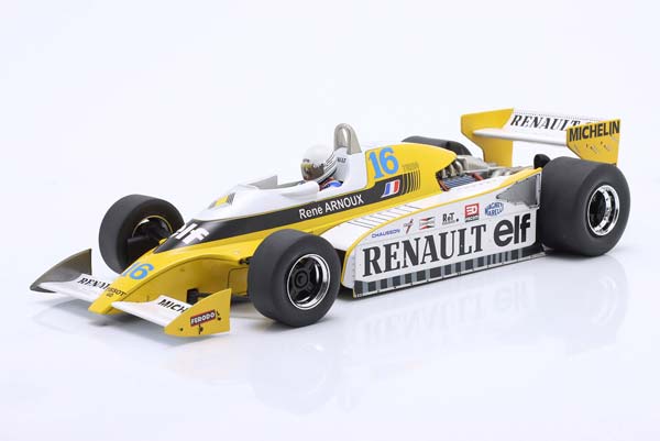 RENAULT RS10 GP #16 GREAT BRITAIN RENE ARNOUX 1979 / РЕНО РС10 ГРАН-ПРИ ВЕЛИКОБРИТАНИИ