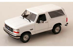 FORD BRONCO XLT 1993 WHITE
