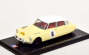 CITROEN DS19 WINNER RALLY DES ROUTES DU NORD 1963