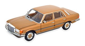 MERCEDES W116 350 SE  1973 LIMITED EDITION 500 PCS / МЕРСЕДЕС С-КЛАСС ЗОЛОТИСТЫЙ МЕТАЛЛИК