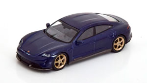 PORSCHE TAYCAN TURBO S DARKBLUE-METALLIC (ДЛИНА МОДЕЛИ 6-10 СМ)