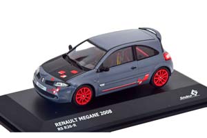 RENAULT MEGANE RS R26-R 2008 GREY/RED/FLAT BLACK