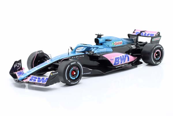 ALPINE A523 LAUNCH LIVERY 2023 BLUEMETALLIC