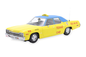 DODGE MONACO TEXAS CAB 1974 YELLOW BLUE
