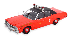 DODGE MONACO CHICAGO FIRE DEPARTMENT 1974 RED BLACK