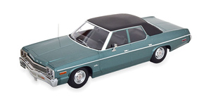 DODGE MONACO 1974 GREEN METALLIC BLACK