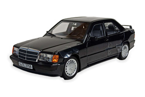 MERCEDES 190E 2,3-14 1984 W201 BLACK NOREV 1:18