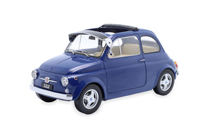 FIAT 500 F CUSTOM WITH REMOVABLE SOFTTOP 1968 DARK BLUE
