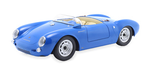 PORSCHE 550A SPYDER 1956 BLUE WHITE