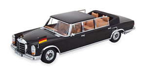 MERCEDES 600 W100 LANDAULET QUEEN ELIZABETH II KIESINGER 1965 BLACK