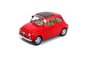 FIAT 500 F CUSTOM WITH REMOVABLE SOFTTOP 1968 RED