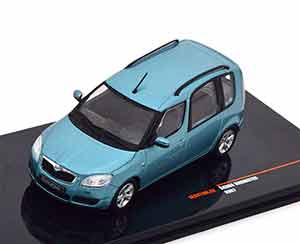 SKODA ROOMSTER 2007 LIGHT BLUE METALLIC