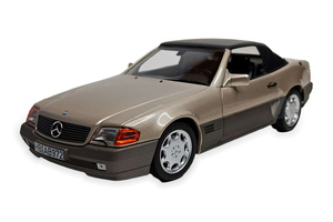 MERCEDES 500 SL W129 SMOKE SILVER 1:18 NOREV