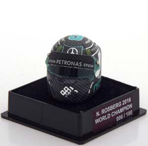 ШЛЕМ MERCEDES WORLD CHAMPION 2016 ROSBERG WORLD CHAMPIONS COLLECTION, LIMITED 100 PCS. / МЕРСЕДЕС ЧЕМПИОН МИРА РОСБЕРГ ЧАМПИОНС КОЛЛЕКТИОН ЛИМИТИРОВАННАЯ СЕРИЯ 100 ШТ