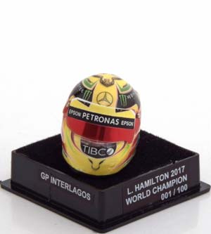 ШЛЕМ HAMILTON MERCEDES WORLD CHAMPION 2017 WORLD CHAMPIONS COLLECTION, LIMITED 100 PCS / ЛЬЮИС ХЭМИЛТОН МЕРСЕДЕС ЧЕМПИОН МИРА ЧАМПИОНС КОЛЛЕКТИОН ЛИМИТИРОВАННАЯ СЕРИЯ 100 ШТ