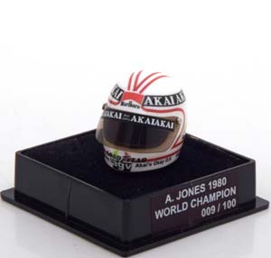 ШЛЕМ WILLIAMS WORLD CHAMPION 1980 JONES WORLD CHAMPIONS COLLECTION, LIMITED 100 PCS. / ВИЛЬЯМС ЧЕМПИОН МИРА ДЖОНЕС ЧАМПИОНС КОЛЛЕКТИОН ЛИМИТИРОВАННАЯ СЕРИЯ 100 ШТ