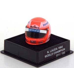 ШЛЕМ MCLAREN WORLD CHAMPION 1984 LAUDA WORLD CHAMPIONS COLLECTION, LIMITED 100 PCS. / МАКЛАРЕН ЧЕМПИОН МИРА ЛАУДА ЧАМПИОНС КОЛЛЕКТИОН ЛИМИТИРОВАННАЯ СЕРИЯ 100 ШТ