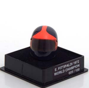 ШЛЕМ LOTUS WORLD CHAMPION 1972 FITTIPALDI WORLD CHAMPIONS COLLECTION, LIMITED 100 PCS. / ЛОТУС ЧЕМПИОН МИРА ФИТТИПАЛДИ ЧАМПИОНС КОЛЛЕКТИОН ЛИМИТИРОВАННАЯ СЕРИЯ 100 ШТ