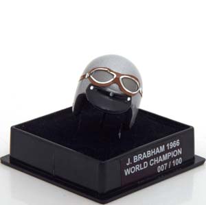 ШЛЕМ BRABHAM WORLD CHAMPION 1966 BRABHAM WORLD CHAMPIONS COLLECTION, LIMITED 100 PCS. / БРЭБЕМ ЧЕМПИОН МИРА ЧАМПИОНС КОЛЛЕКТИОН ЛИМИТИРОВАННАЯ СЕРИЯ 100 ШТ