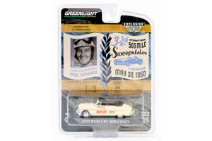 MERCURY MONTEREY CONVERTIBLE OFFICIAL PACE CAR "34TH INTERNATIONAL 500 MILE SWEEPSTAKES" 1950 (ДЛИНА МОДЕЛИ 6-10 СМ)