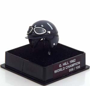 ШЛЕМ BRM WORLD CHAMPION 1962 HILL WORLD CHAMPIONS COLLECTION, LIMITED 100 PCS. / БРМ ЧЕМПИОН МИРА ХИЛЛ ЧАМПИОНС КОЛЛЕКТИОН ЛИМИТИРОВАННАЯ СЕРИЯ 100 ШТ