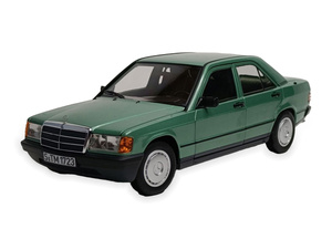MERCEDES 190 E 1982- (W201) GREEN 1:18 NOREV