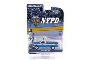 FORD F-250 "NEW YORK CITY POLICE" (NYPD) EMERGENCY SERVICES 1991 (ДЛИНА МОДЕЛИ 6-10 СМ)