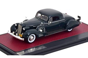 CADILLAC V16 SERIES 90 FLEETWOOD COUPE 1937 DARK GREEN