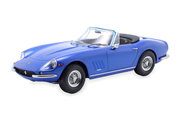 FERRARI 275 GTB/4 NART SPYDER WITH REMOVABLE SOFTTOP 1967 BLUEMETALLIC