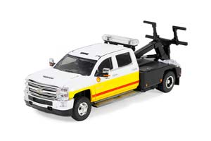 CHEVROLET SILVERADO HD 3500 DUALLY ЭВАКУАТОР "SHELL OIL" 2017 (ДЛИНА МОДЕЛИ 6-10 СМ)